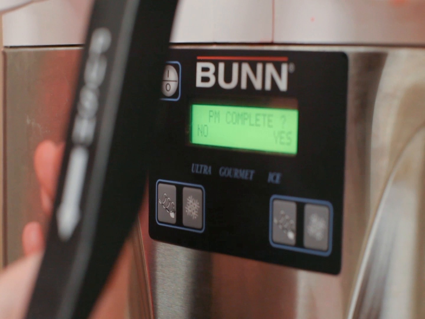 bunn gourmet ice machine cleaning