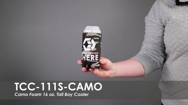 Custom Printed 16 oz. Tall Boy Can Coolers - Qty: 50