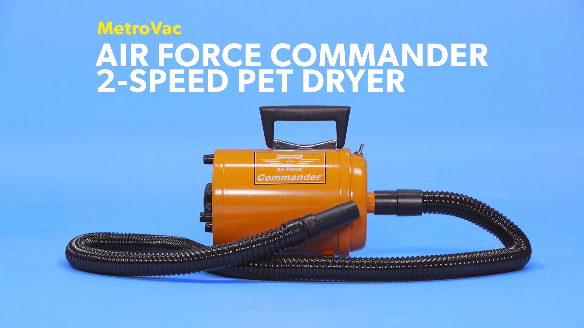 Metro air force clearance commander variable speed dryer