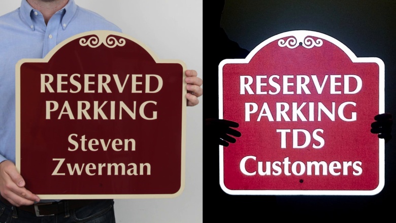 Reflective Signature Signs