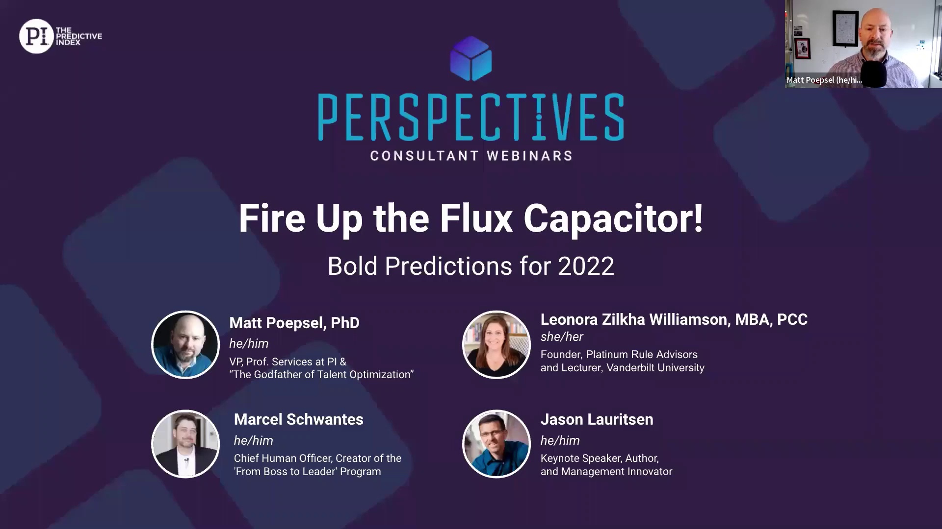 Perspectives Bold Predictions for 2022