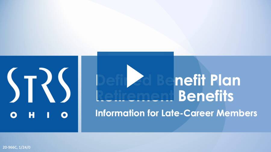 Defined Benefit Plan Retirement Benefits video thumbnail