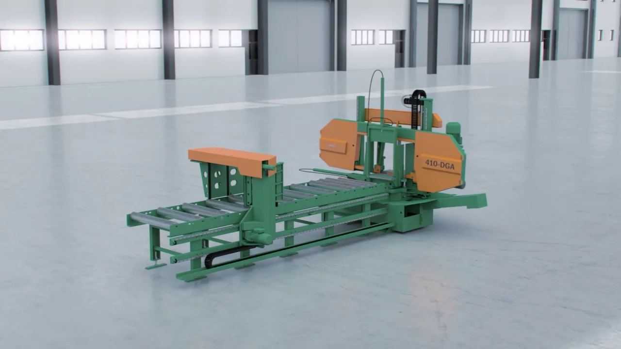 Double Miter Band Saw | 410-DGA | Peddinghaus