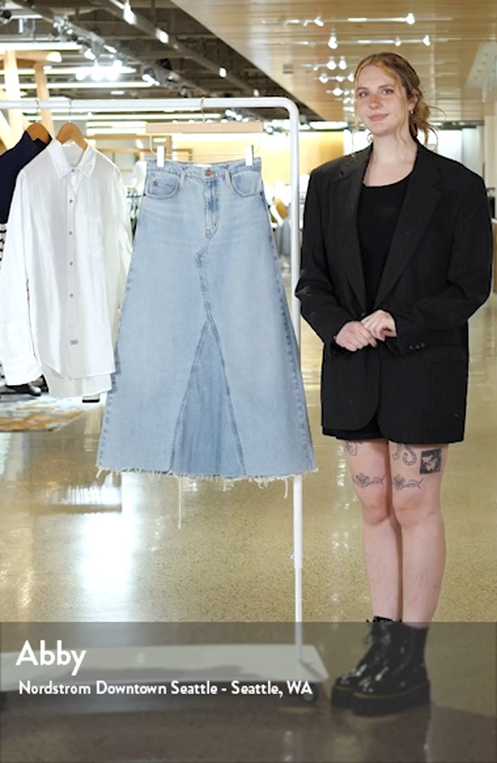 FRAME The Dorothy Denim A-Line Skirt | Nordstromrack