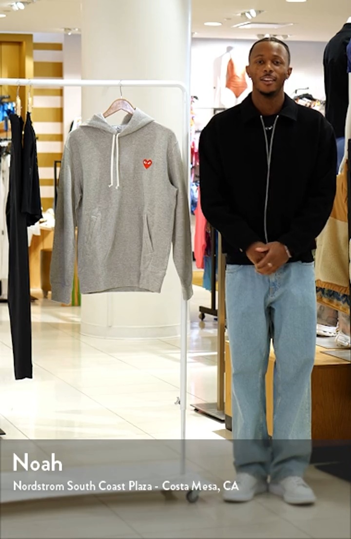 Comme des Garçons PLAY Red Heart Hoodie | Nordstrom