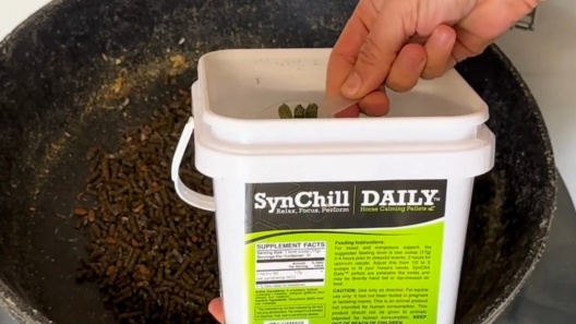 SynNutra Equine SynChill Daily Calming Pellets Horse Supplement