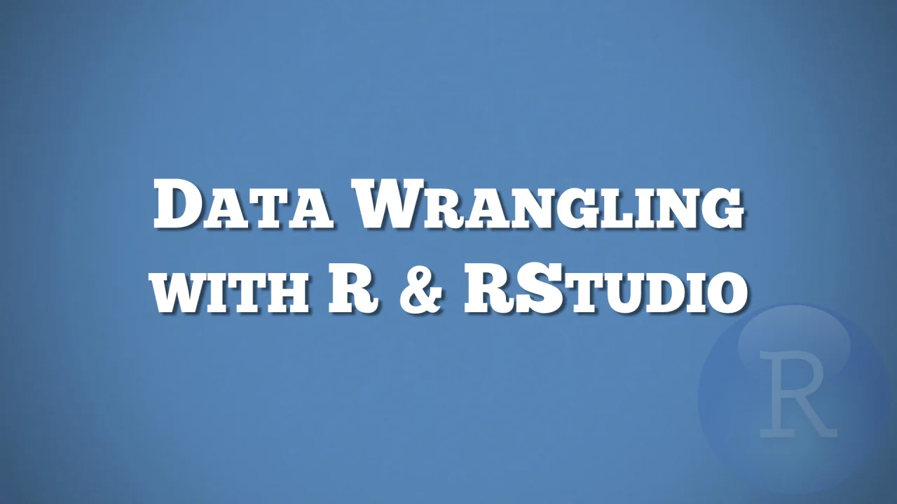 Data wrangling with R and RStudio - Posit