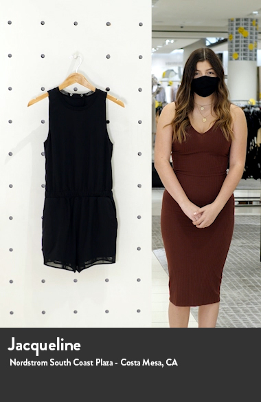 Zella Getaway Sleeveless Romper | Nordstrom