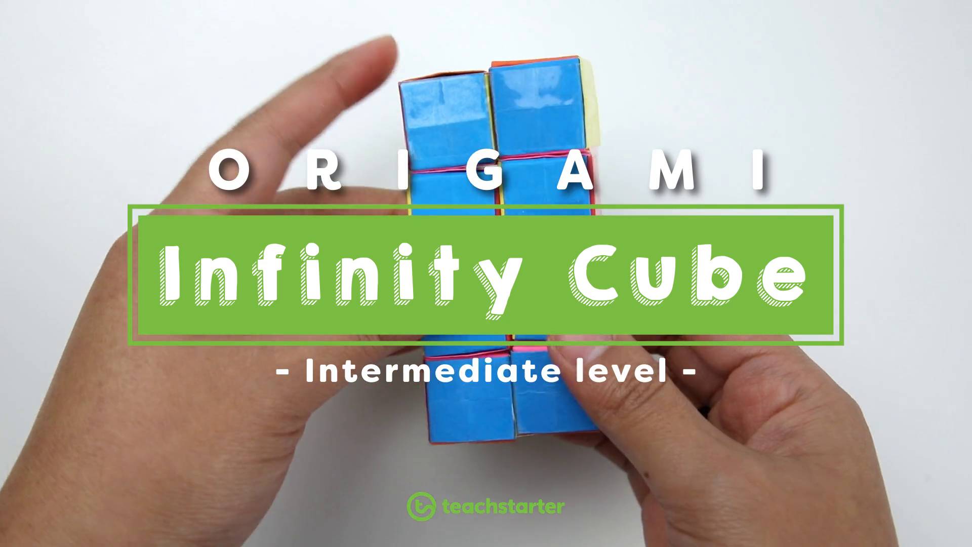 how to make a homemade infinity cube