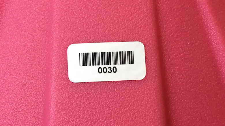 Laminated Labels (Permaguard) with Sequential Numbering