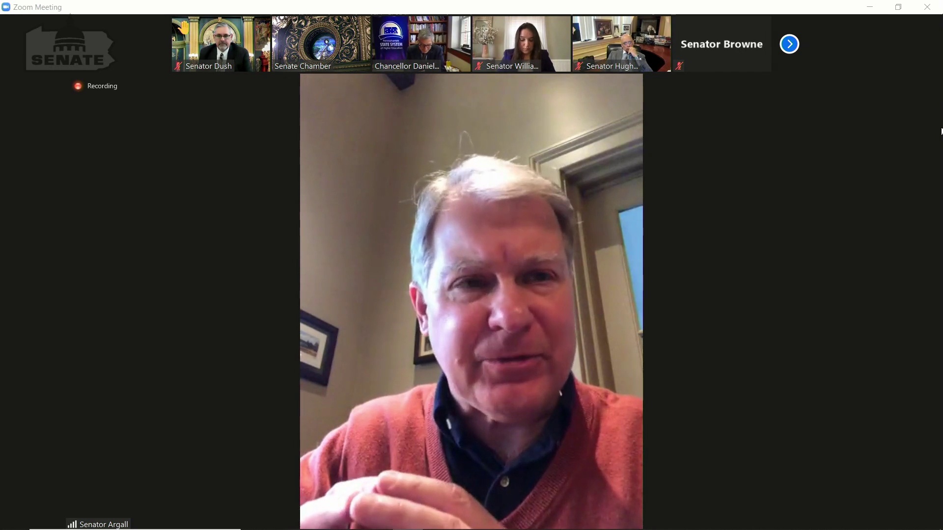 2/9/21 – Part 1: Update on PASSHE (State System of Higher Education)