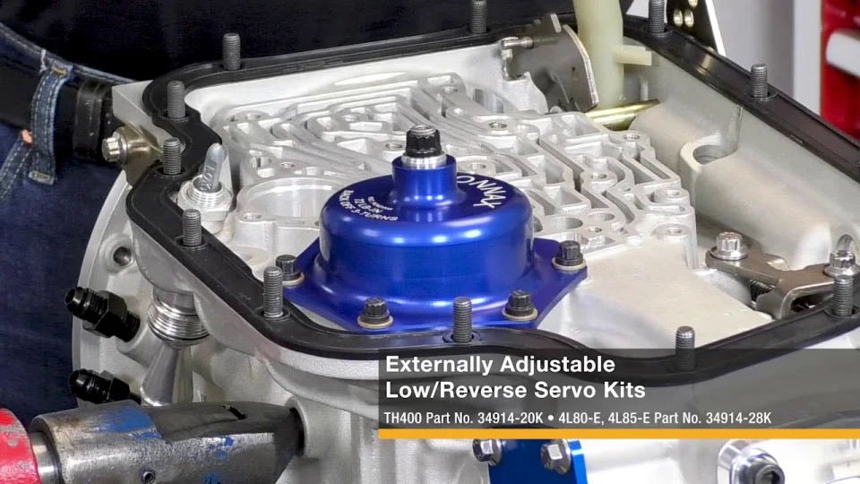 Sonnax Externally Adjustable Low/Reverse Servo Kit – 34914-28K