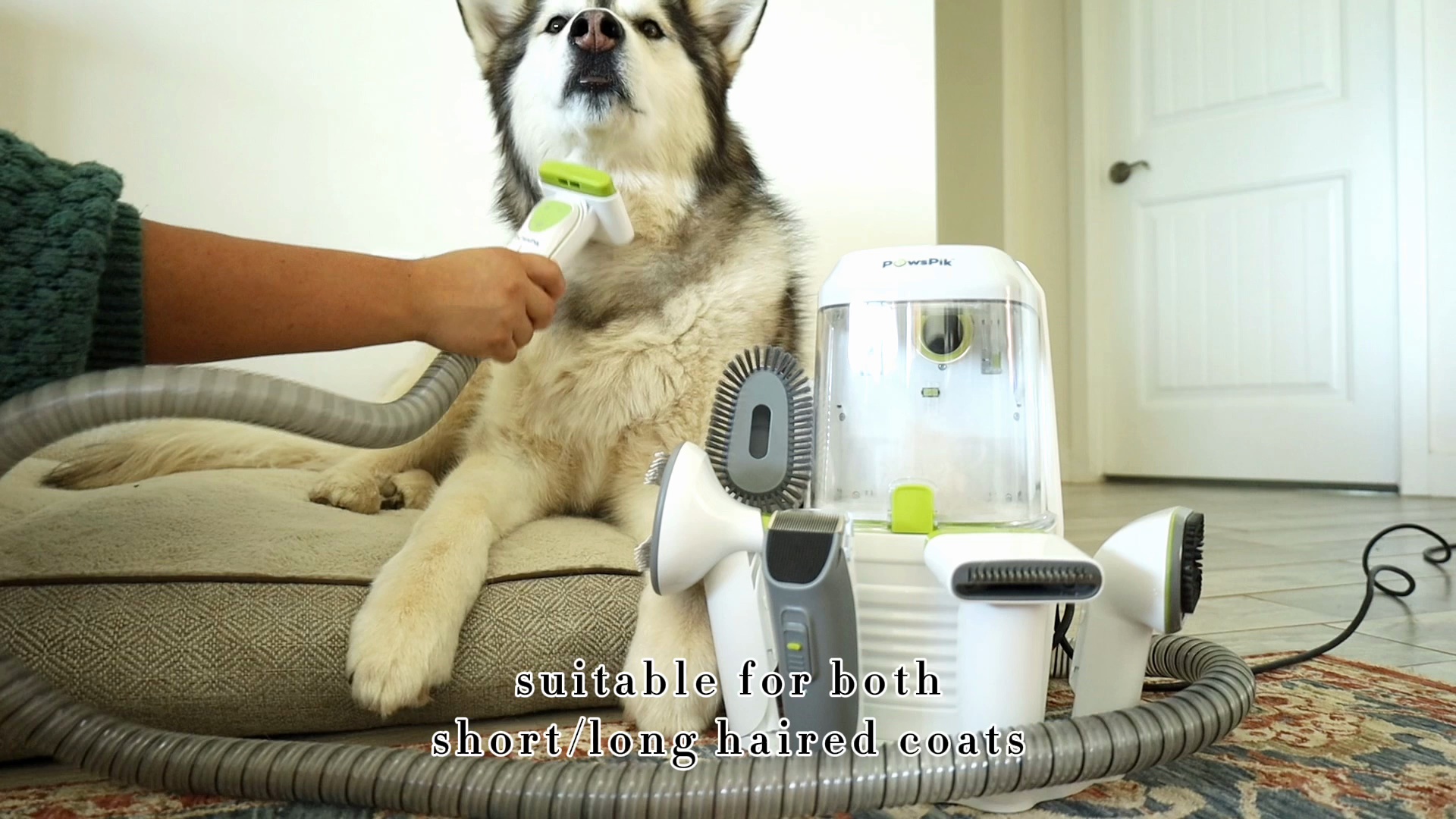 PAWSPIK GroomingPro Rx Professional 7-in-1 Dog & Cat Vacuum