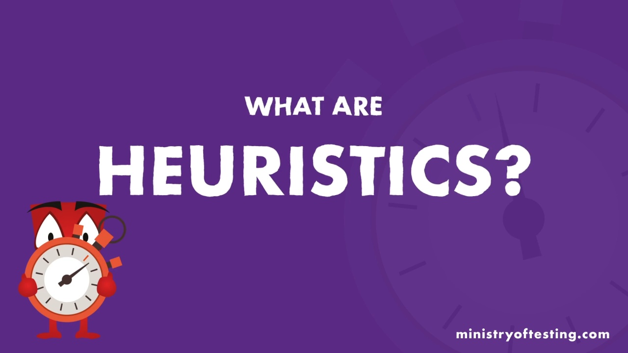 What's Are Heuristics? image