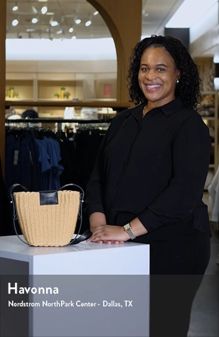 AllSaints Ebro Woven Crossbody Bag | Nordstrom