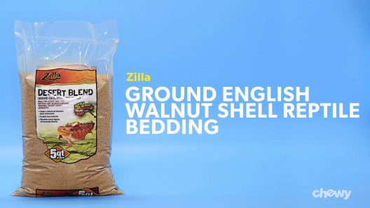 Zilla Ground English Walnut Shells Desert Blend 10 qt