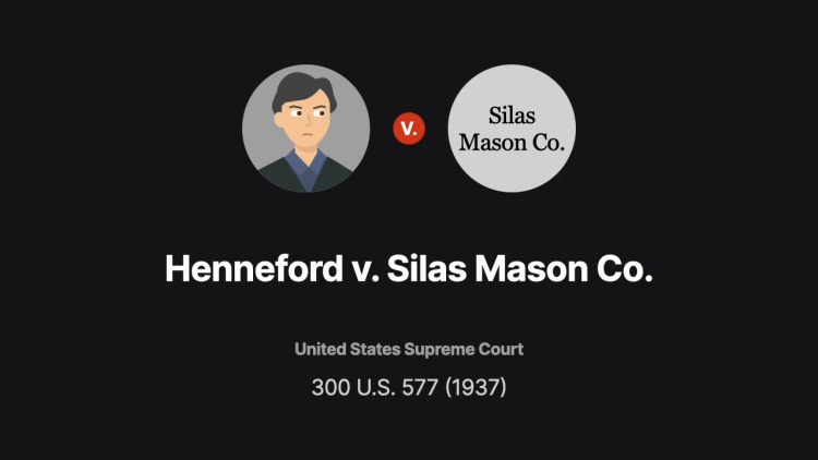 Henneford v. Silas Mason Co.