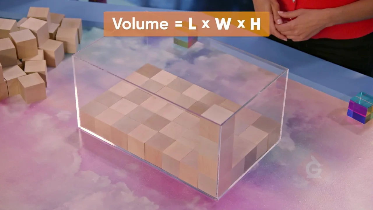 Kids Math: Finding the Volume of a Cube or Box