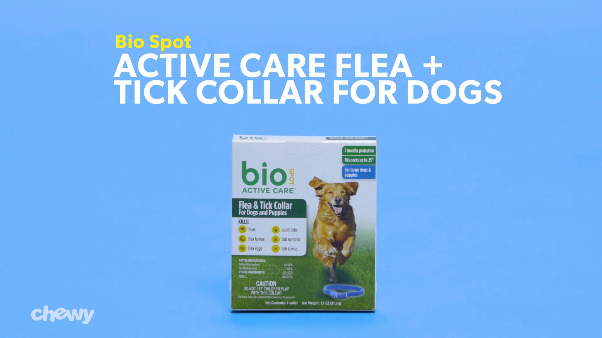 Bio active care clearance flea and tick collar