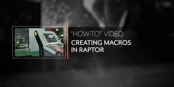 Creating Macros in Raptor Creating Macros in Raptor