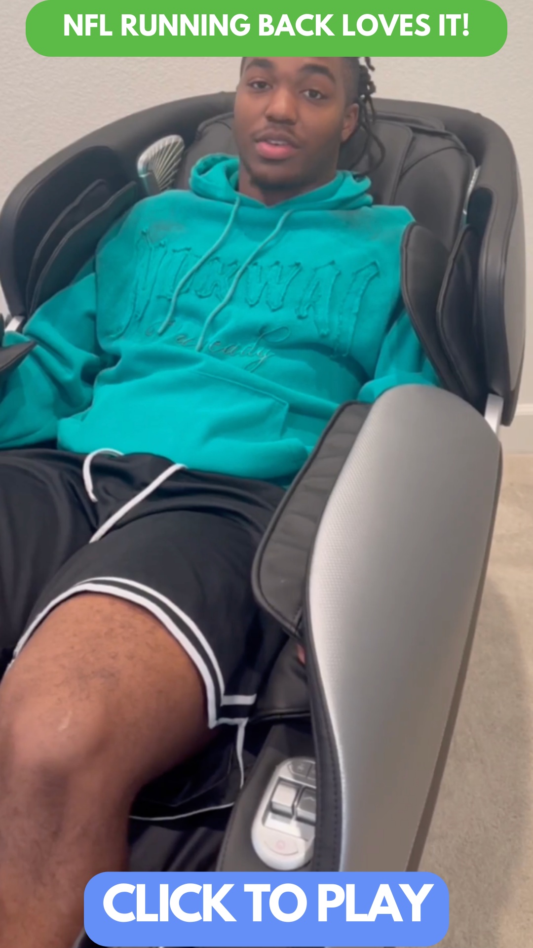 Relaxe Zero-Gravity Shiatsu Massage Chair With Heating (SL-Track)