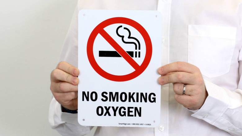 Oxygen Flammable Signs