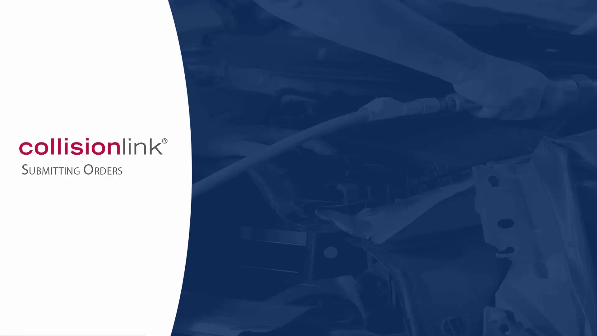 Submitting Orders to your Dealer in CollisionLink Shop - CollisionLink Shop  Video Tutorials