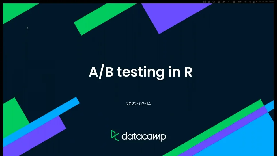 A/B testing in R | DataCamp