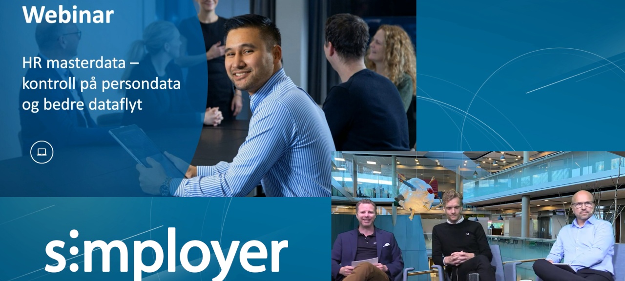 Se gratis webinar: HR masterdata - kontroll på persondata og bedre dataflyt