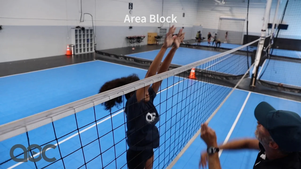 indoor volleyball court diagram