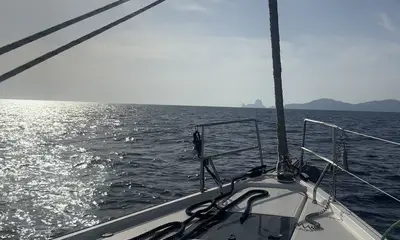 gorgeous way to travel to Formentera