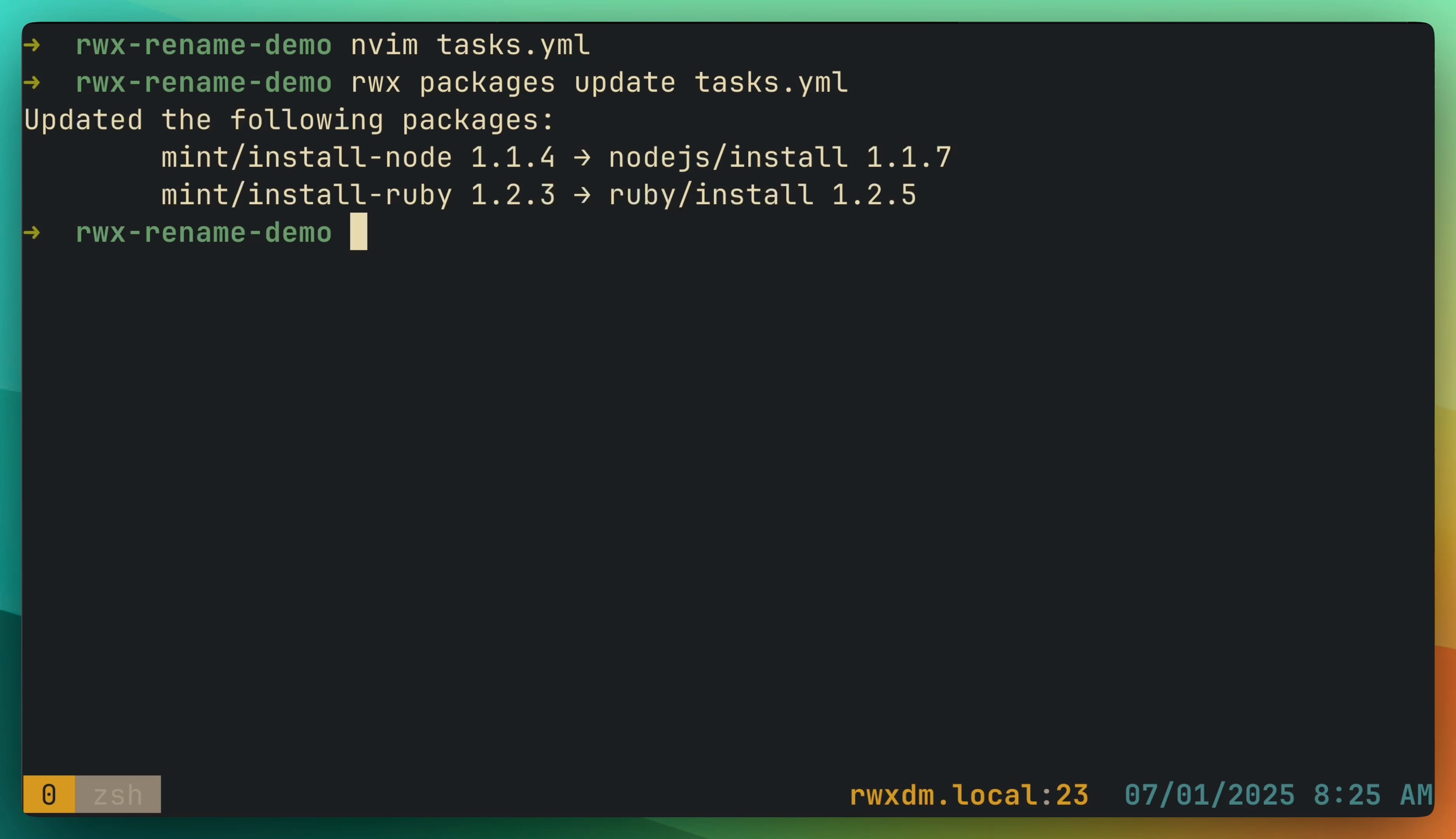 rwx-packages-update