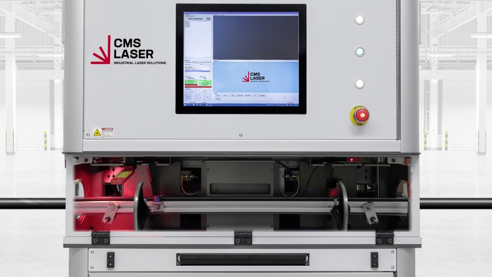 CMS Laser extrusion-line marking video poster