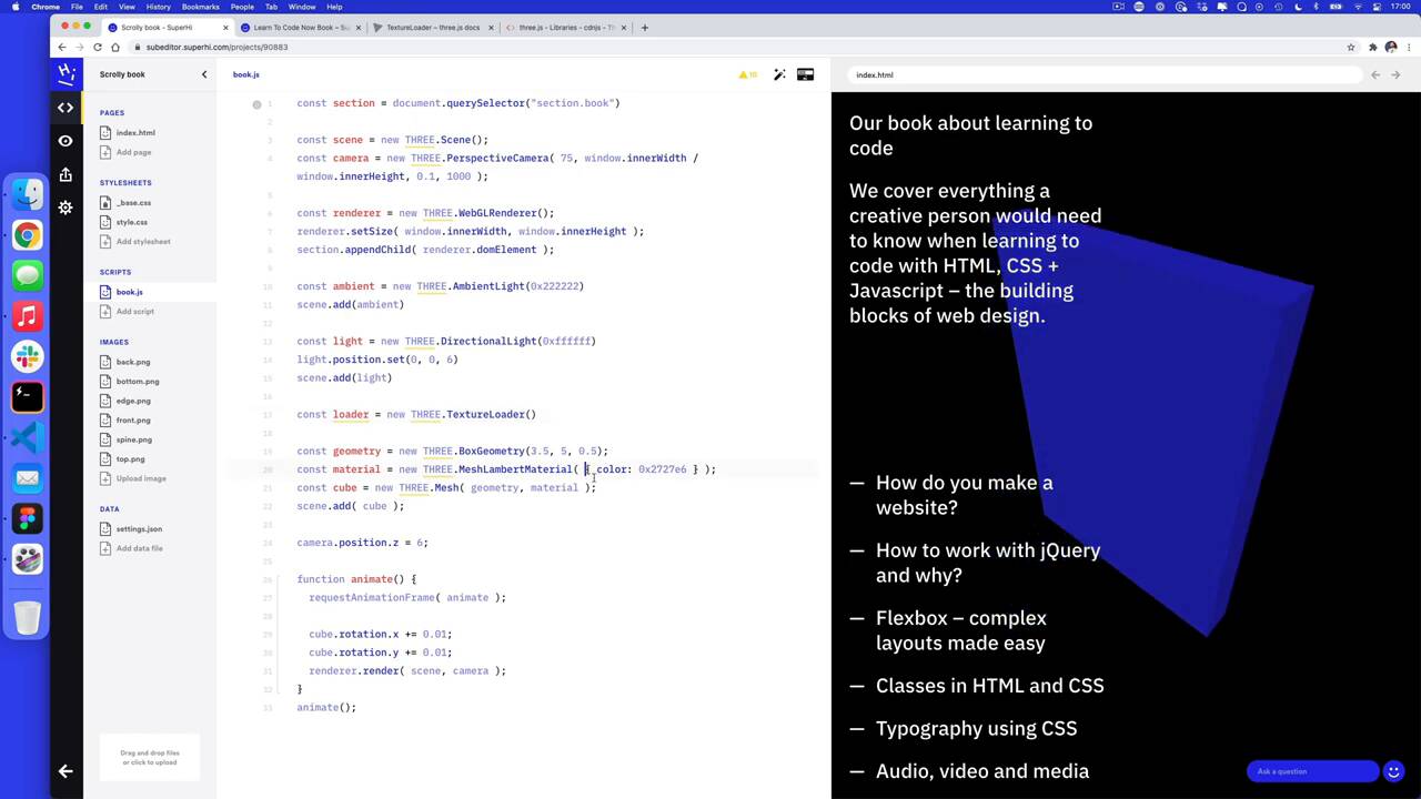 Creating a custom cursor with code (hack) – Semplice