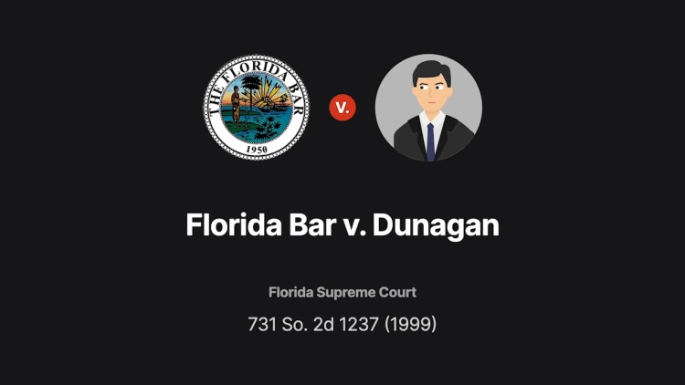 Florida Bar v. Dunagan