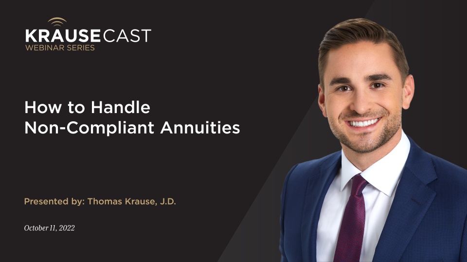 How to Handle Non-Compliant Annuities During the Medicaid Planning Process