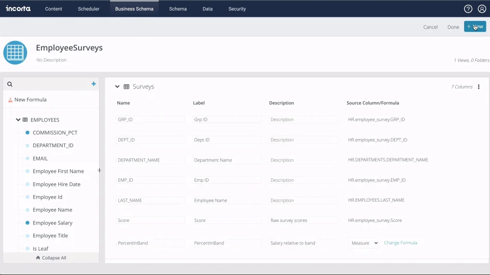 Incorta Business Schema Product Demo | Incorta
