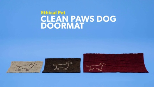 My Doggy Place Dog Mat for Muddy Paws, Washable Dog Door Mat, Charcoal,  Runner, XL 