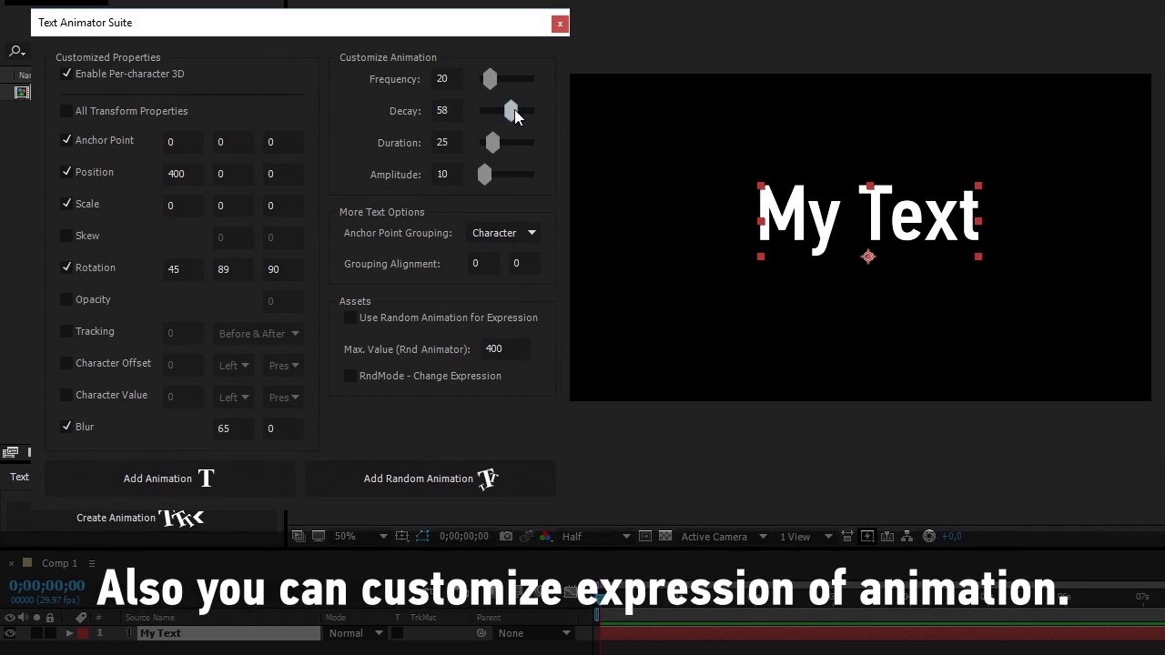 How to make Fire Text Animations in After Effects - Scripts and