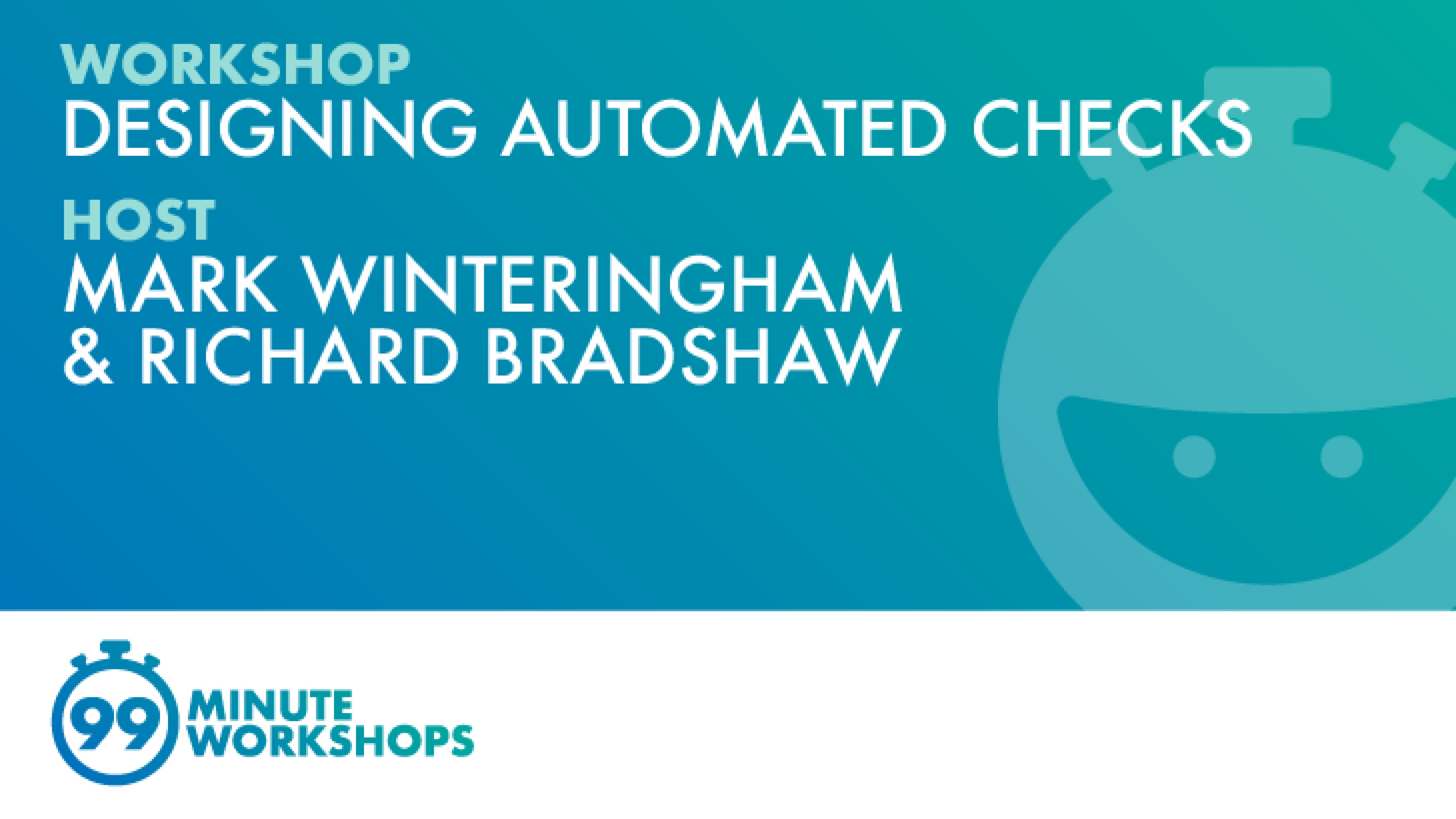 Designing Automated Checks