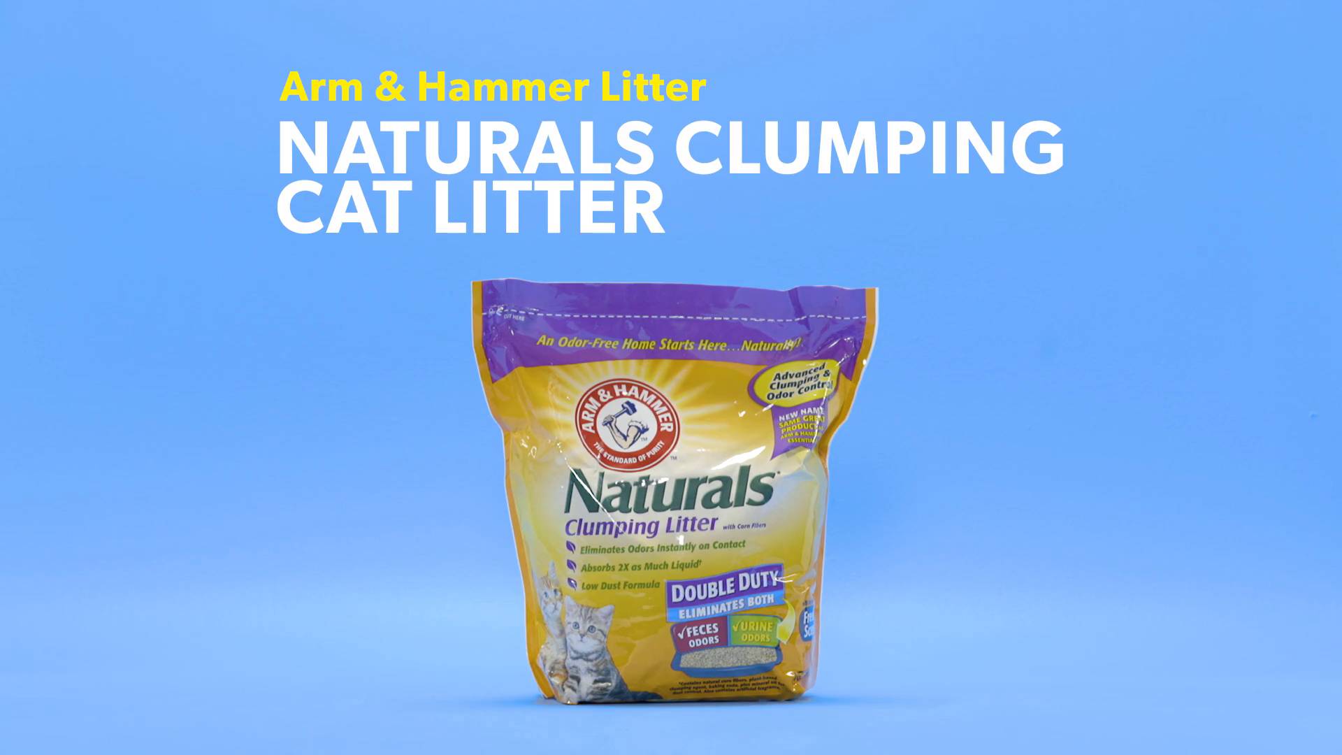 Arm & hammer outlet naturals cat litter