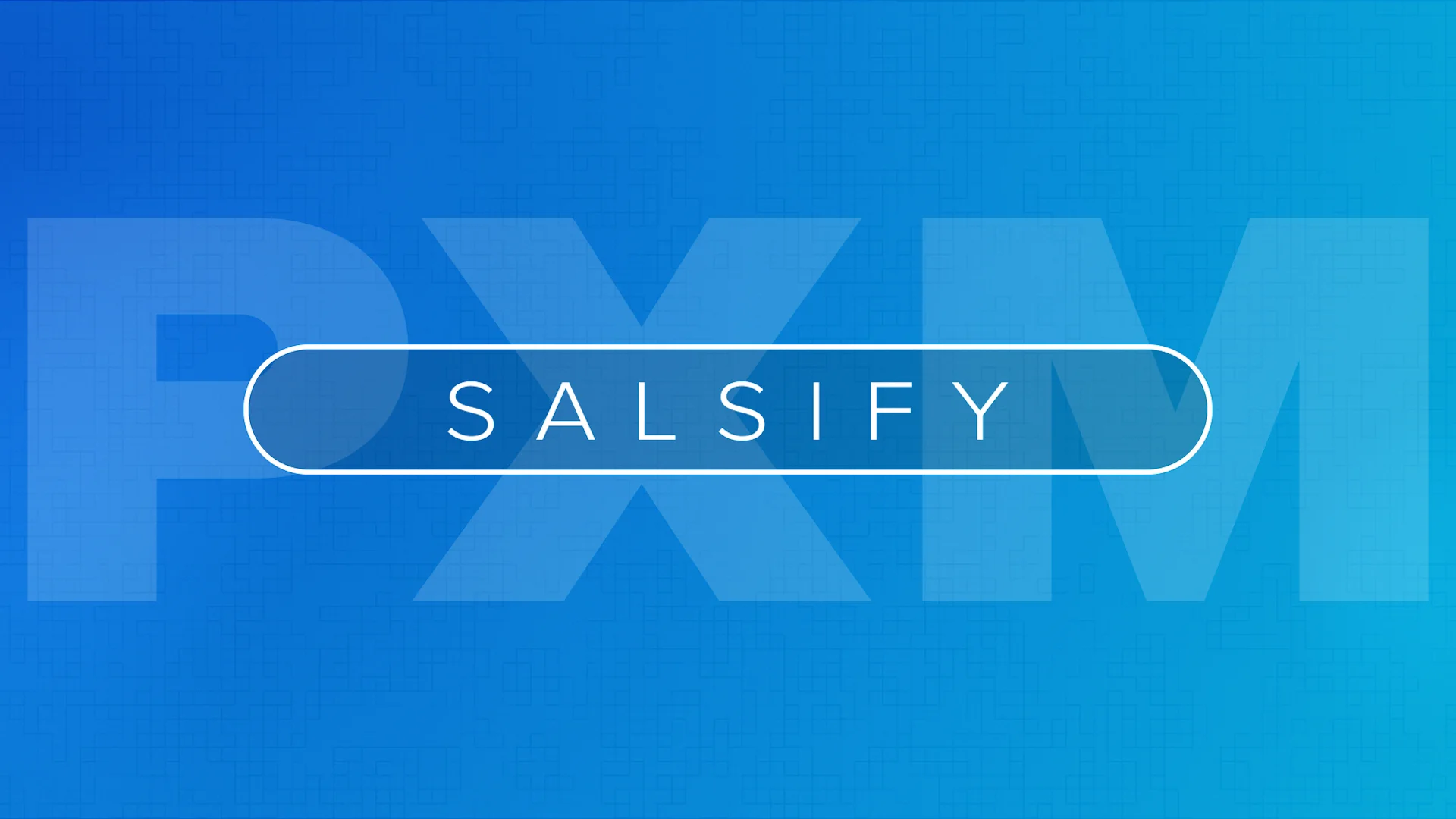 Salsify PXM Overview Video