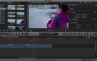 Video Editing in Final Cut Pro - Stabilization