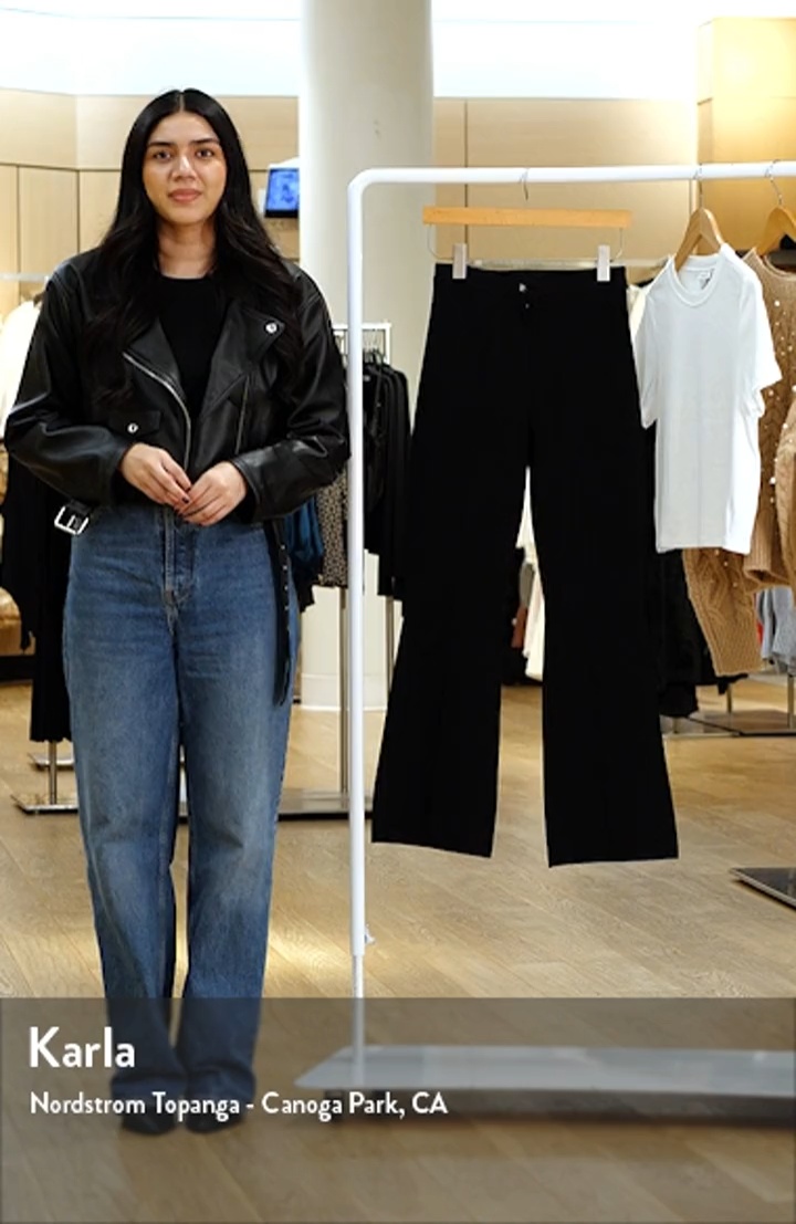 美品✨希少L꧁Theory꧂Compact Crepe Peplum 23SS - メルカリ