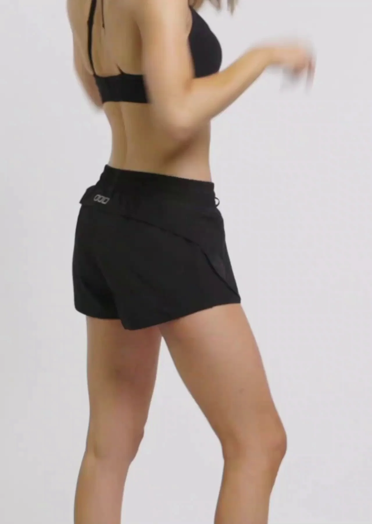 Short running femme en polyester promotionnel, Univers Running