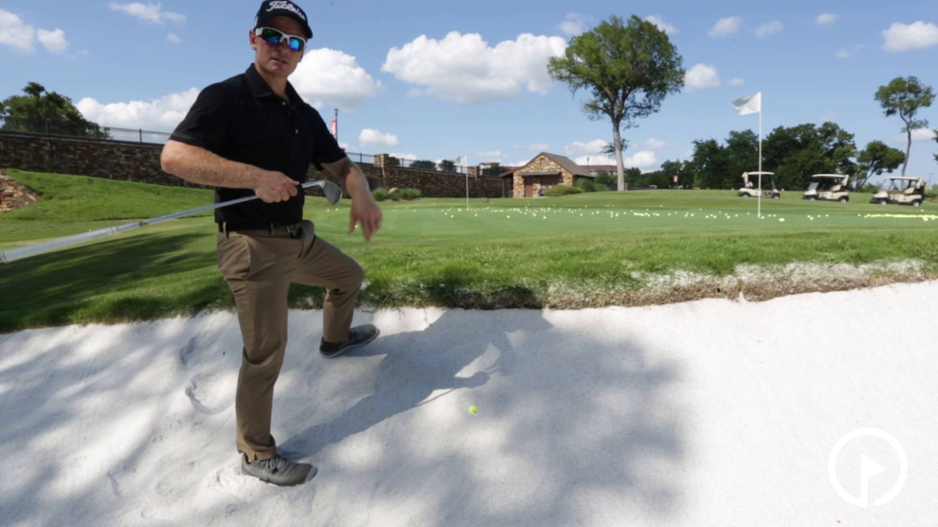 Advanced Technique: How to Hit a Plugged Lie from the Sand