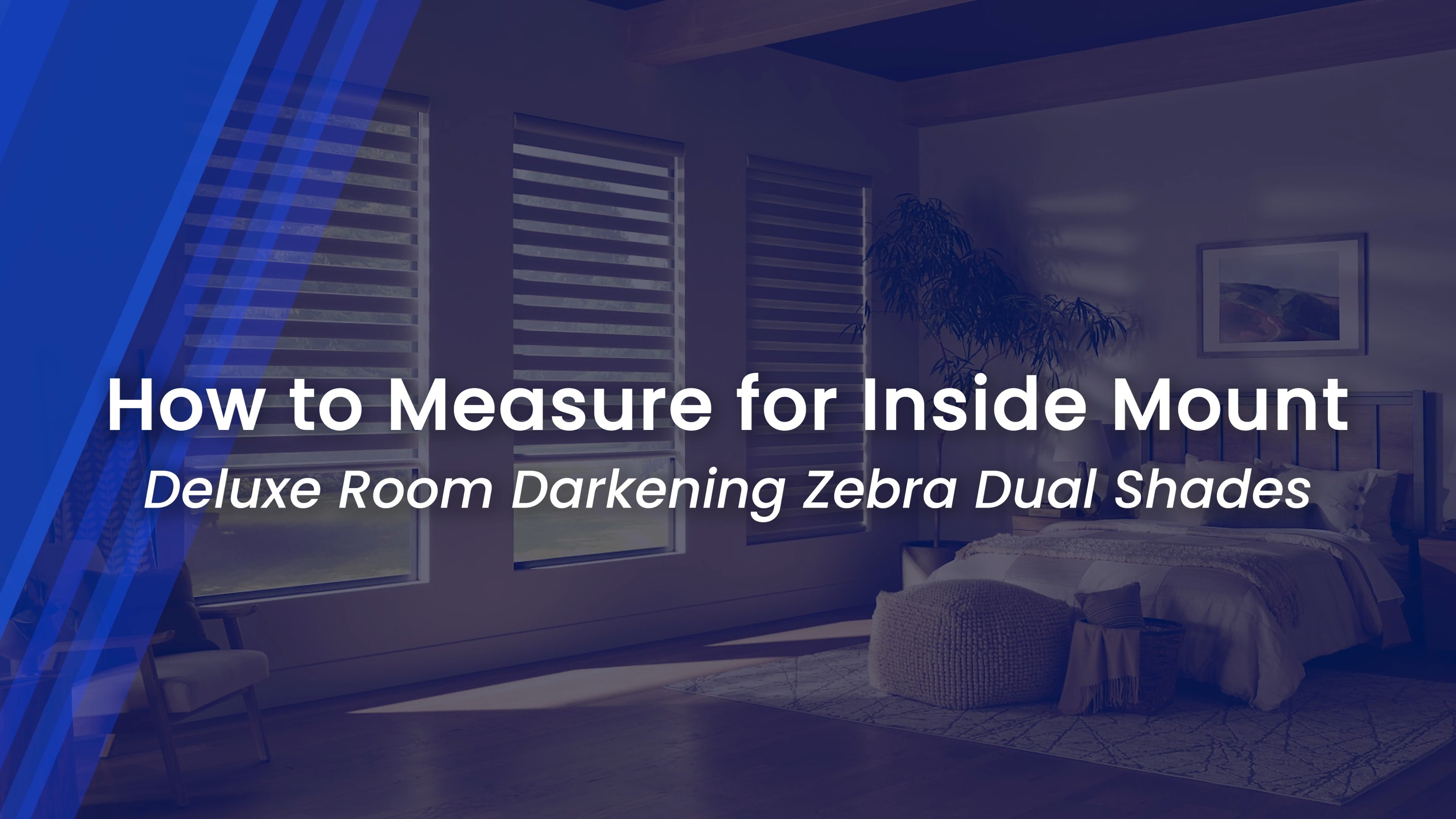 Deluxe Room Darkening Zebra Sheer Shades | Style & Comfort