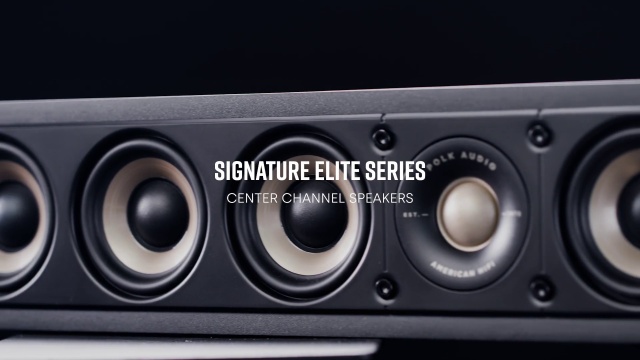 Signature Elite ES35 Center Channel Speaker | Polk Audio