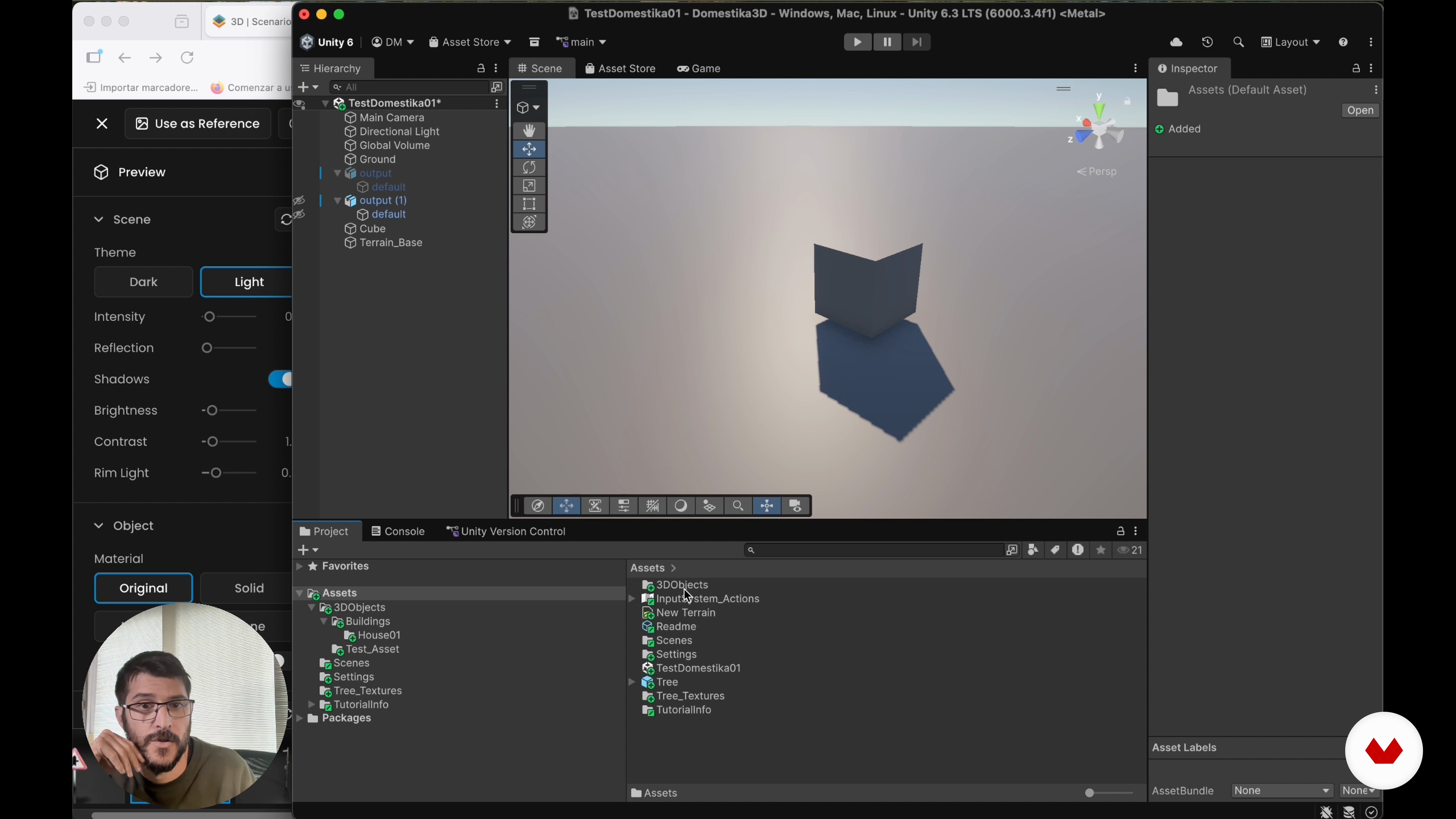 Einführung in Unity zur Erstellung des Blockouts