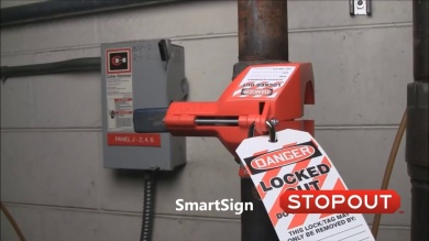 Stopout Ball Valve Lockout Device